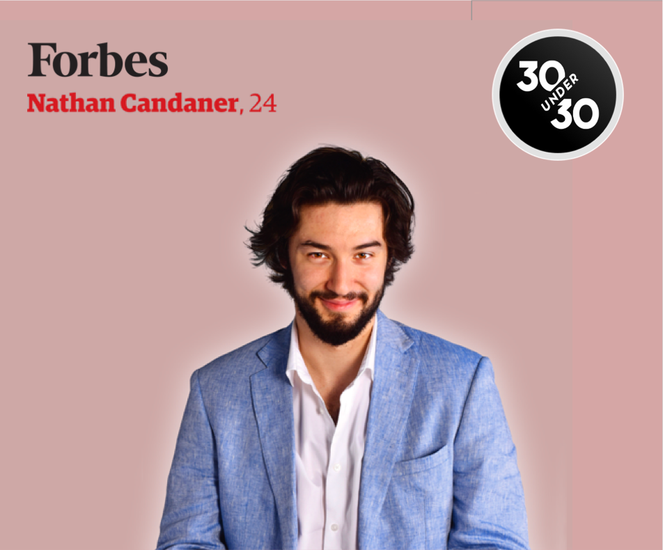 JobzMall CEO Nathan Candaner honored Forbes '30 under 30'