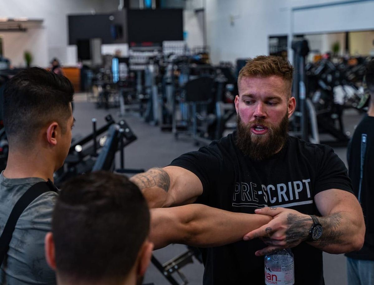 The upright row is a great exercise.