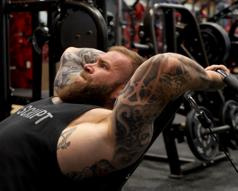Fix elbow pain in Skull Crushers.