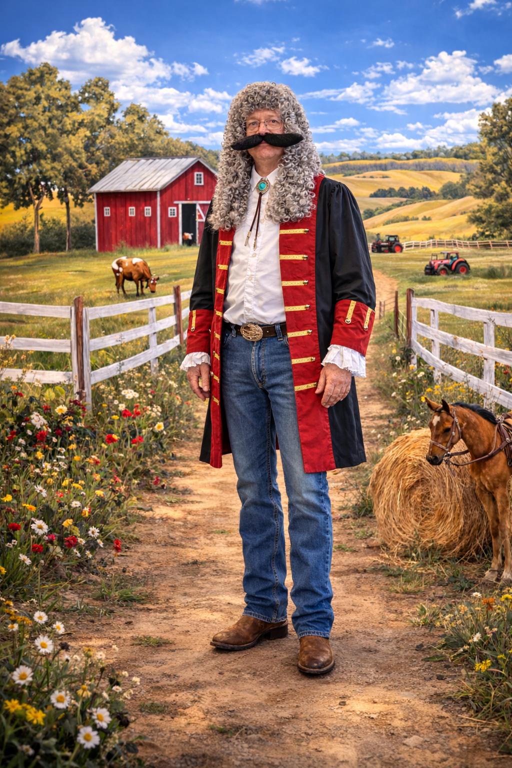 Lord Magistrate Pauly in his formal magistrate costume