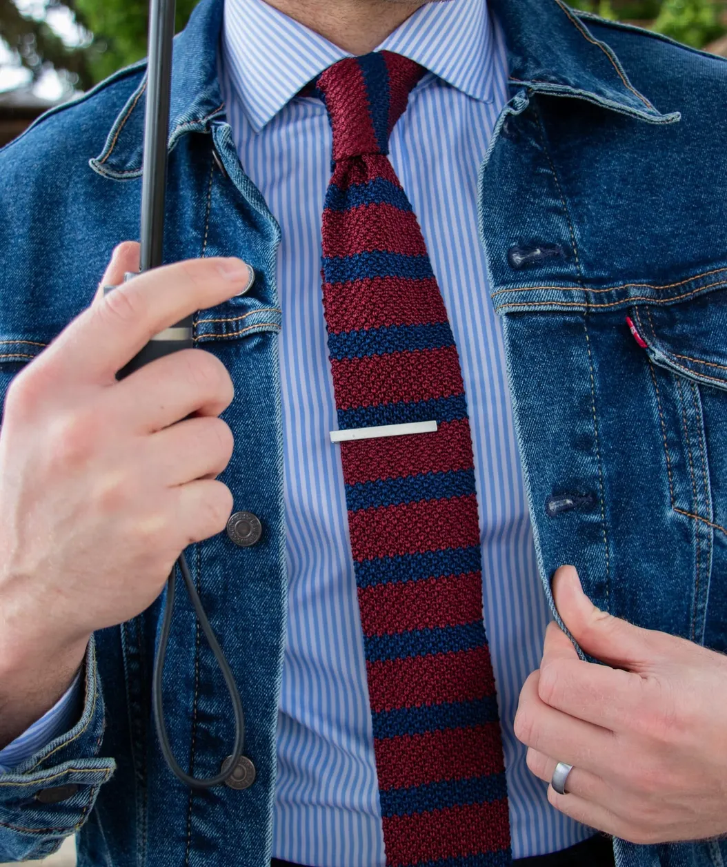 How to Wear a Tie Clip