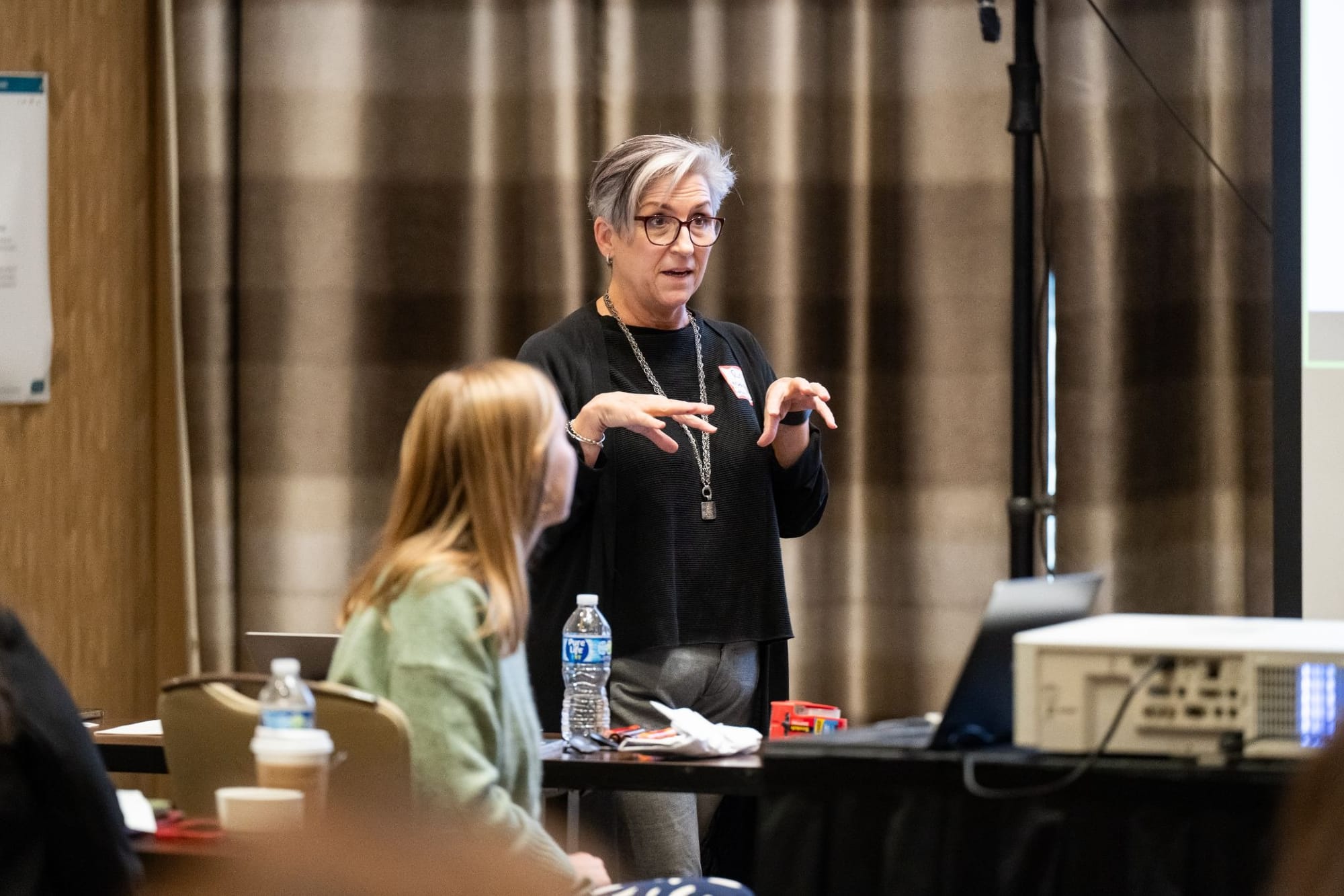 A CommonLit on-site professional development session.