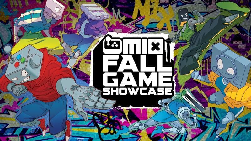 Promotional artwork for The MIX Fall Online Showcase 2026. © The Media Indie Exchange