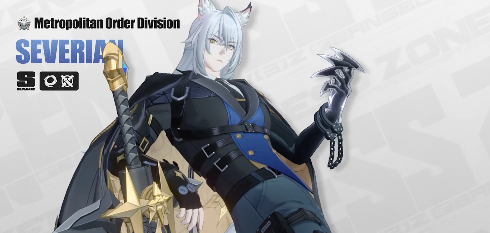 Severian banner artwork from Zenless Zone Zero Version 3.3