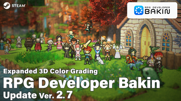 RPG Developer Bakin 2.7 Adds DirectX 12 Beta and Steam Deck Support for Indie Games