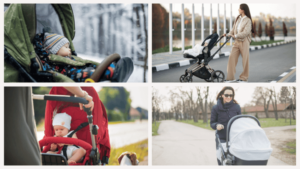All Aboard The Stroller Express!  When Can Your Baby Safely Sit In A Stroller?