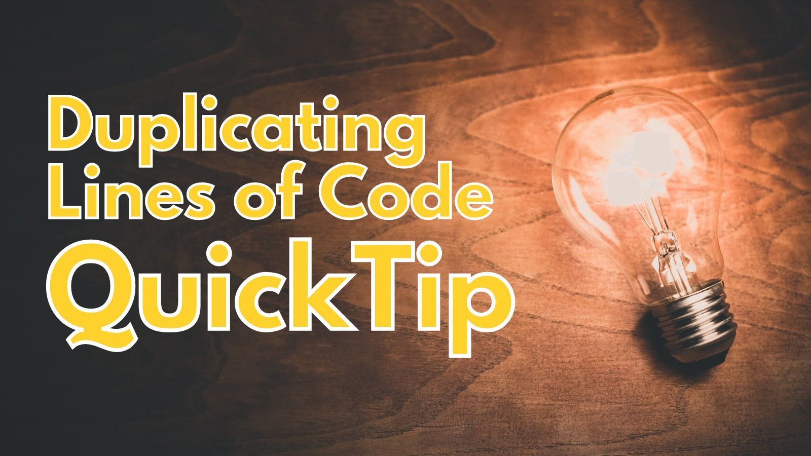 Micro-Efficiency: Duplicating Line(s) of Code in VBA