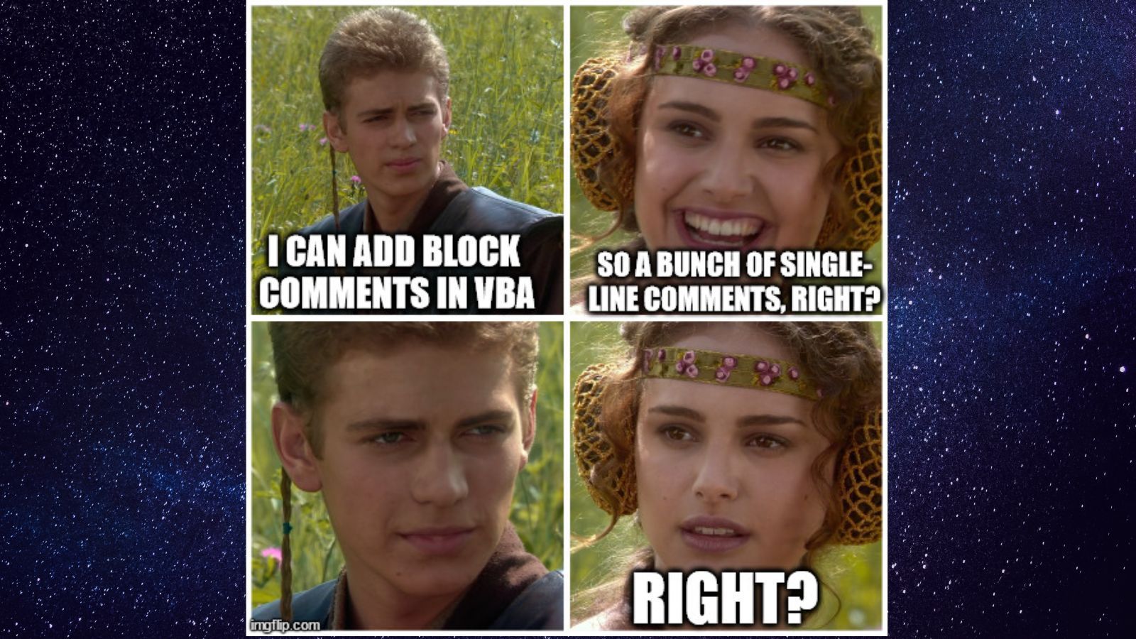 Quick & Dirty Block Comments in VBA