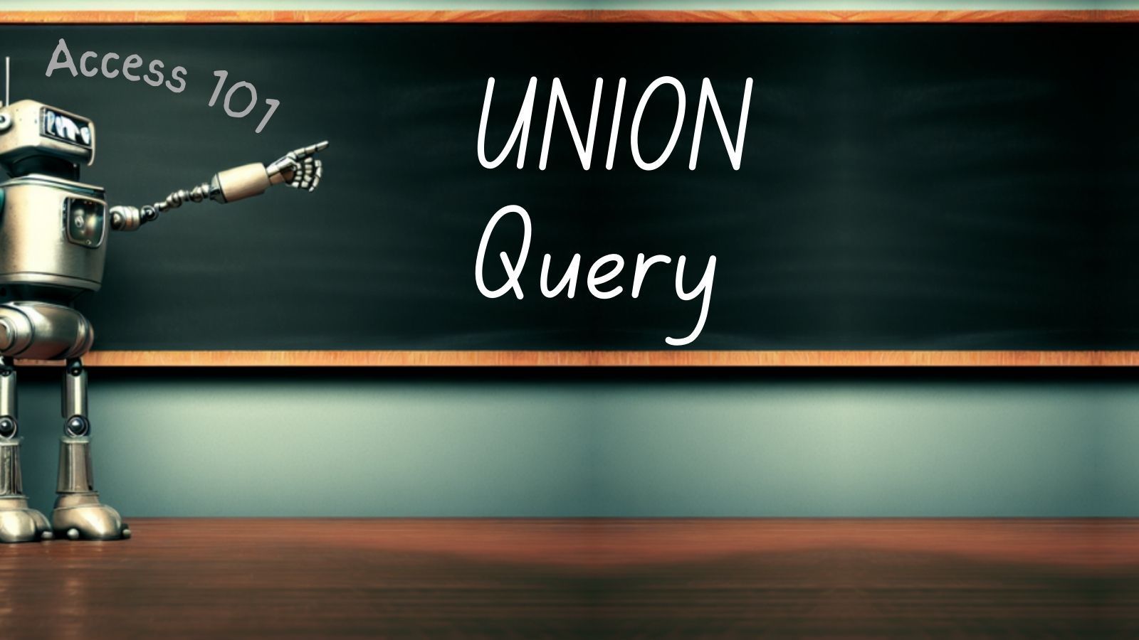 Access 101: UNION Query