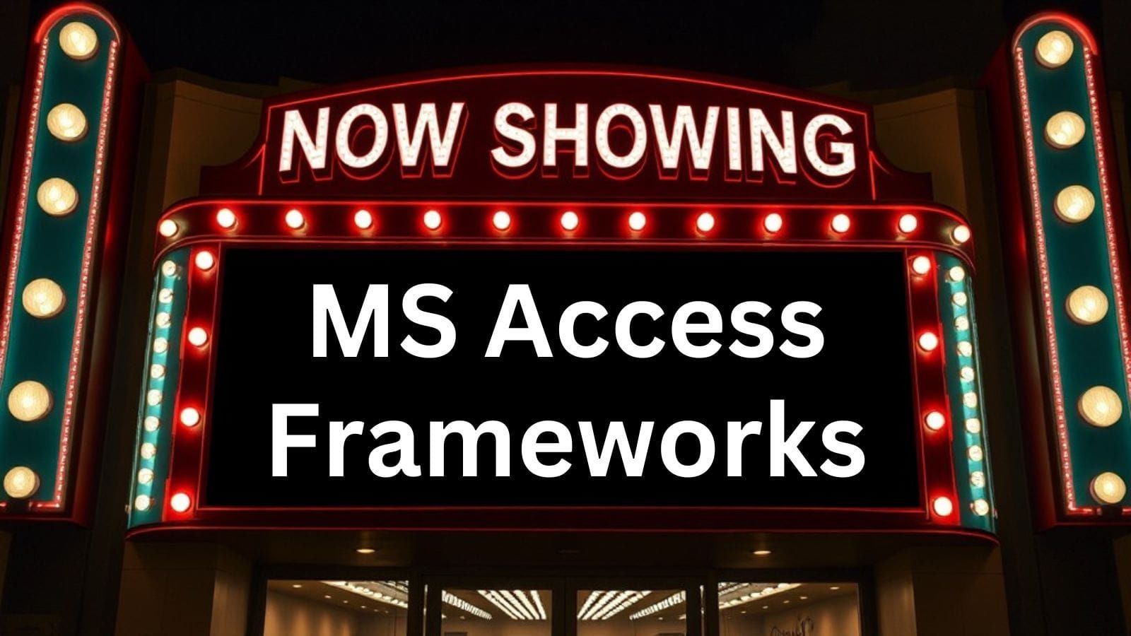 Access Frameworks with John Colby