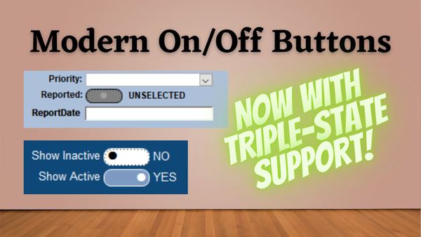 Triple-State Modern On/Off Switch in Access