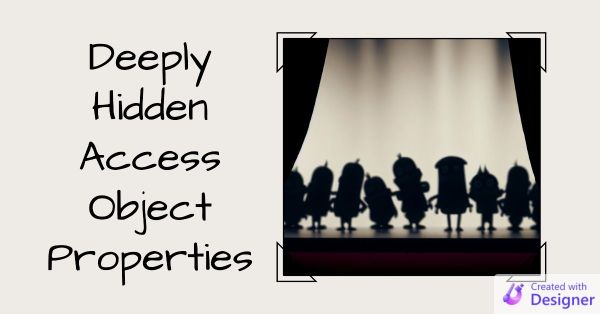How to Use VBA to Set the ControlSource Property of an Access Image Control (and Other Deeply Hidden Object Properties)