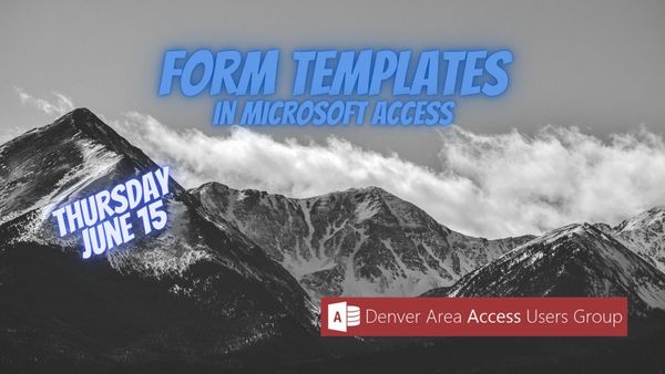 Upcoming Presentation: Form Templates