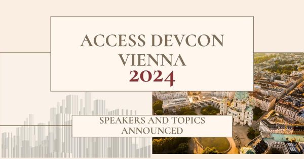 Final Lineup Announced for Access DevCon Vienna 2024