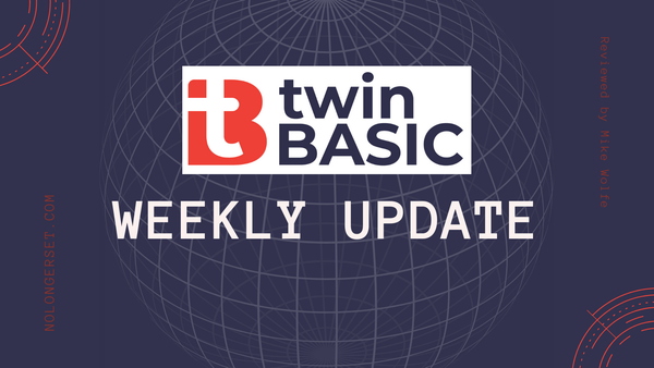 twinBASIC Update: August 11, 2026