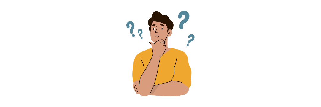jeune homme qui se pose des questions