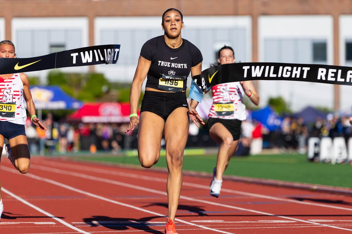It's Aster Jones versus the clock in the Roosevelt track senior's final prep season
