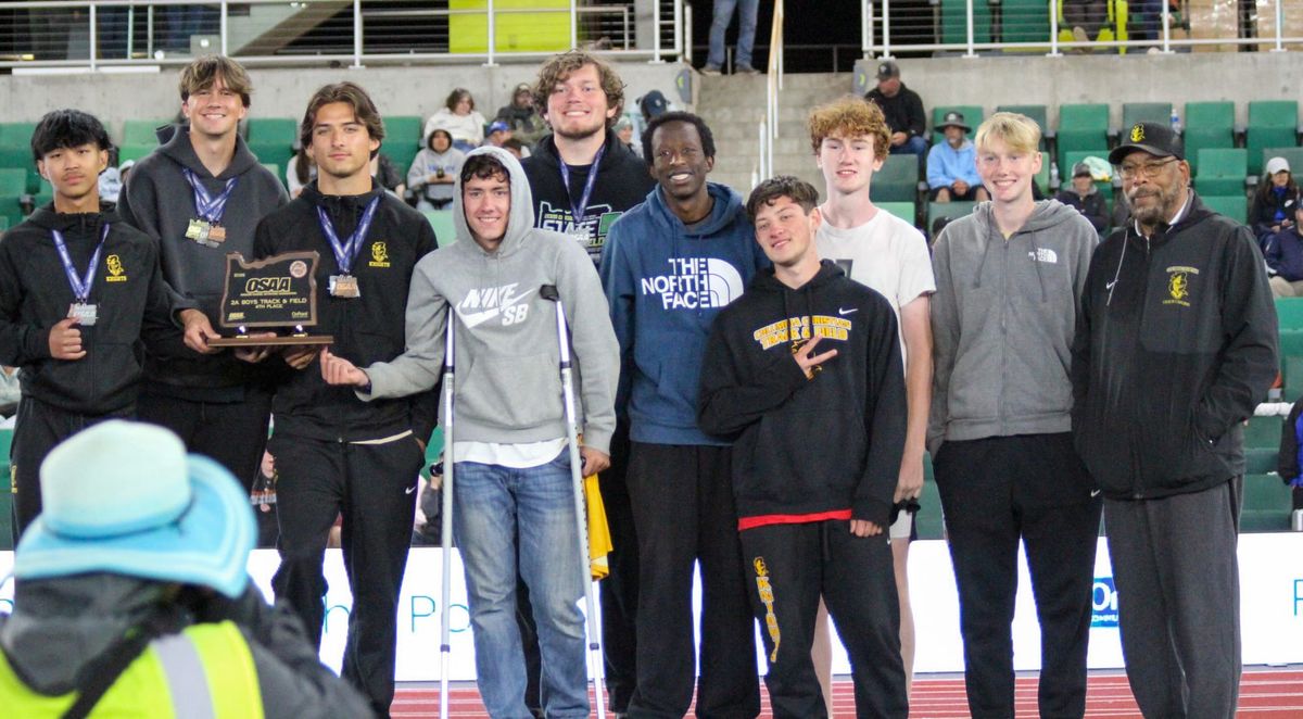 Columbia Christian boys take fourth at state track and field championships