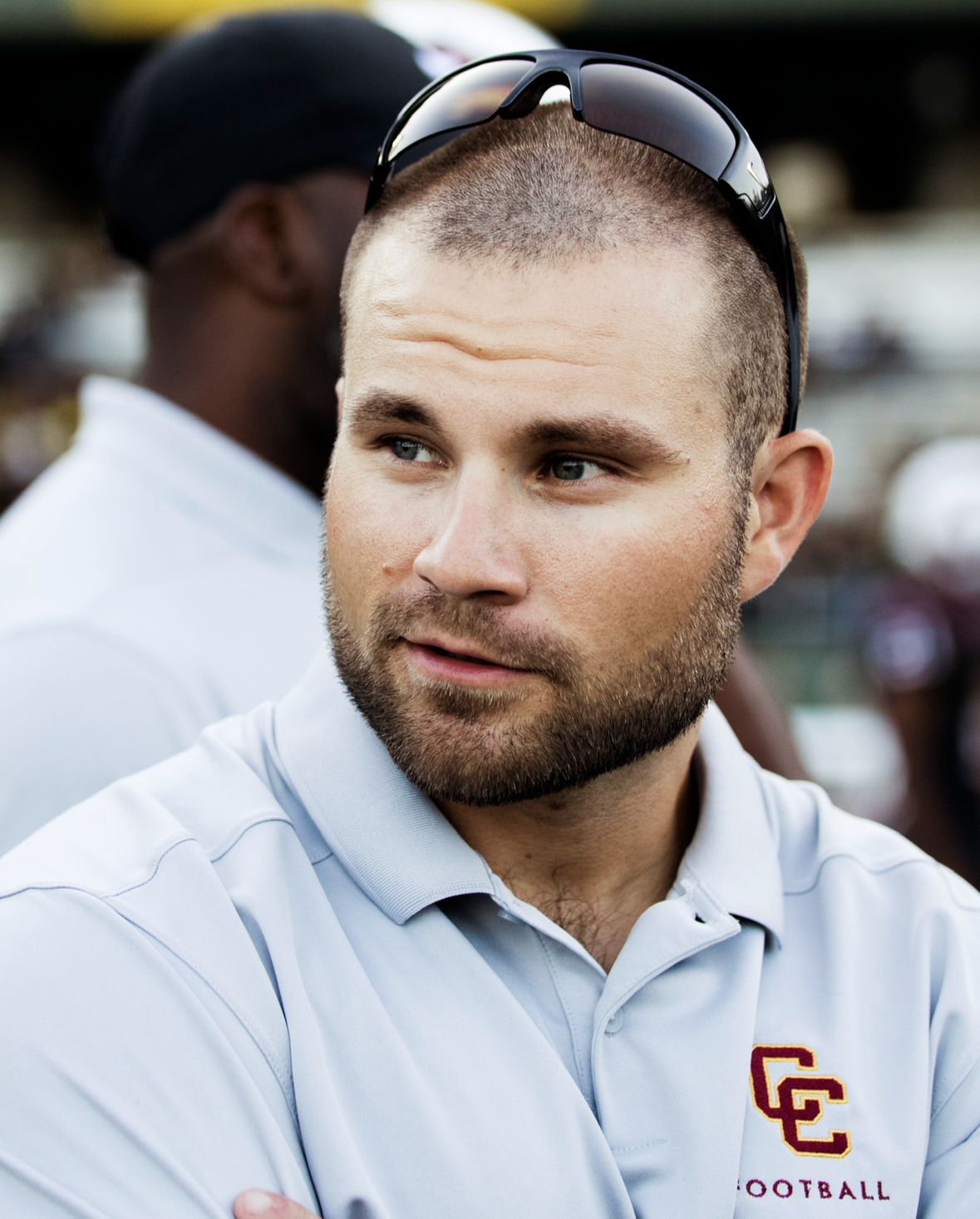 Central Catholic football's defensive coordinator John Guthrie named Broyles Award winner