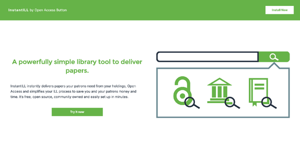 InstantILL released in beta, with a new website.