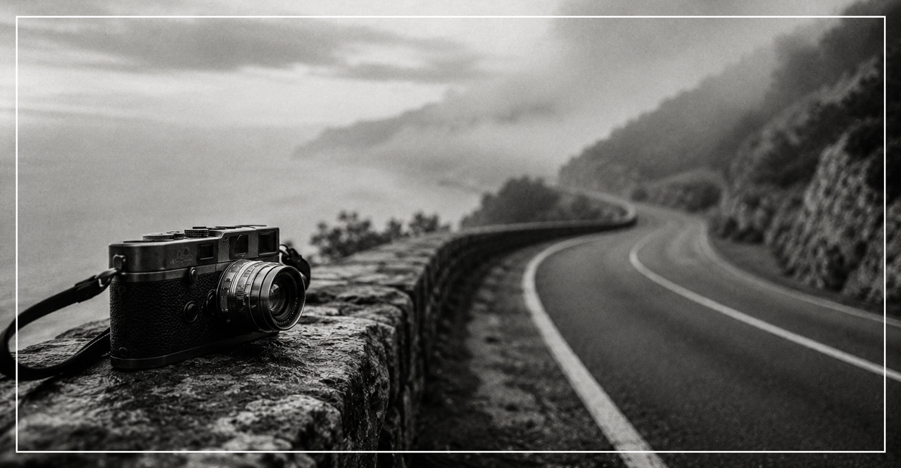 Ich war auf dem Weg zur Leica