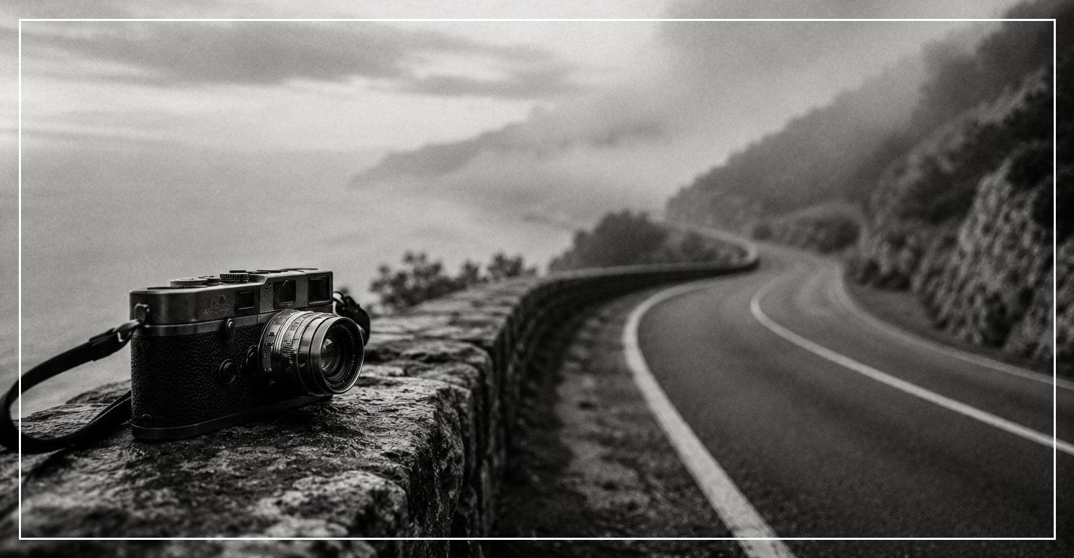 Ich war auf dem Weg zur Leica