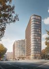 Sieger Entwurf "Hochhaus am Nordhafen"