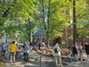 Sozialtrödelmarkt vor der Heilandskirche