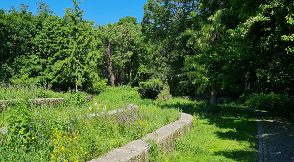 Der Fritz-Schloß-Park oder der Mann mit den nackten Waden