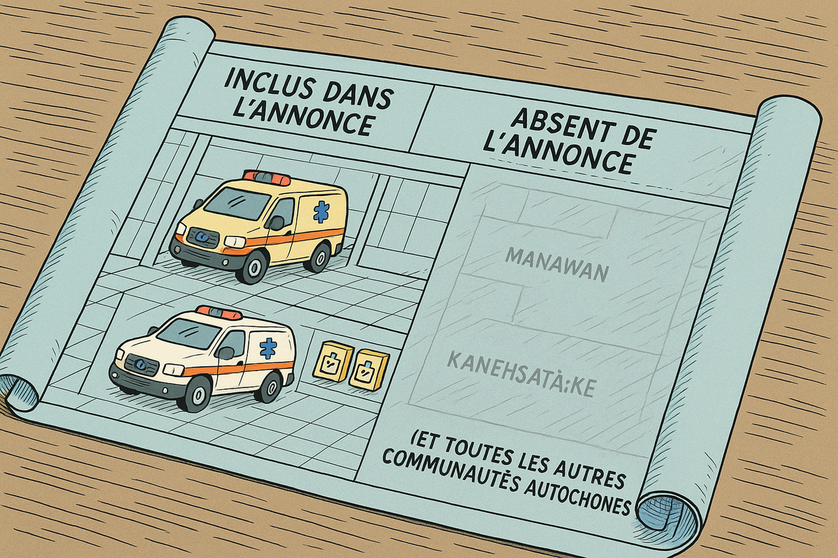 Une promesse pour tous — sauf pour les communautés autochtones