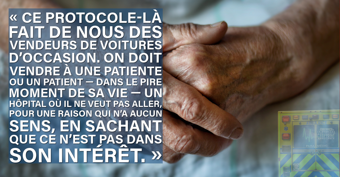 Quand un système décide où les soins vont