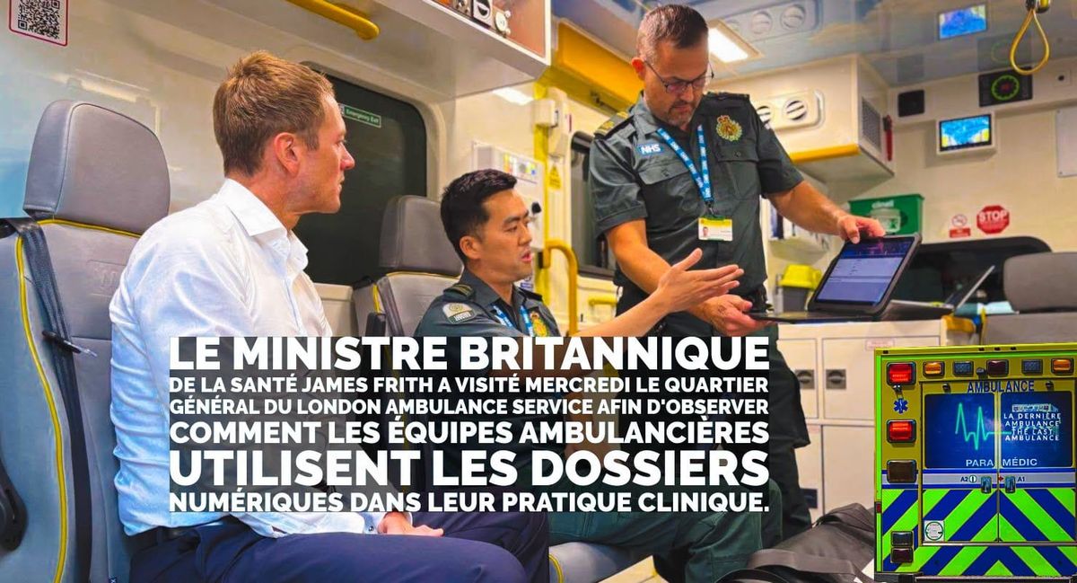 À Londres, les paramédics consultent le dossier du patient — au Québec, ils attendent toujours