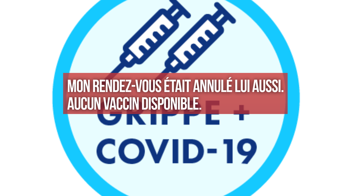 Un rendez-vous, mais pas de vaccin