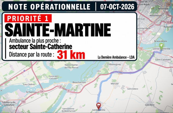NOTE OPÉRATIONNELLE | Sainte-Martine