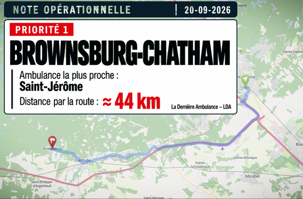NOTE OPÉRATIONNELLE | Brownsburg-Chatham