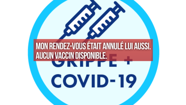 Un rendez-vous, mais pas de vaccin
