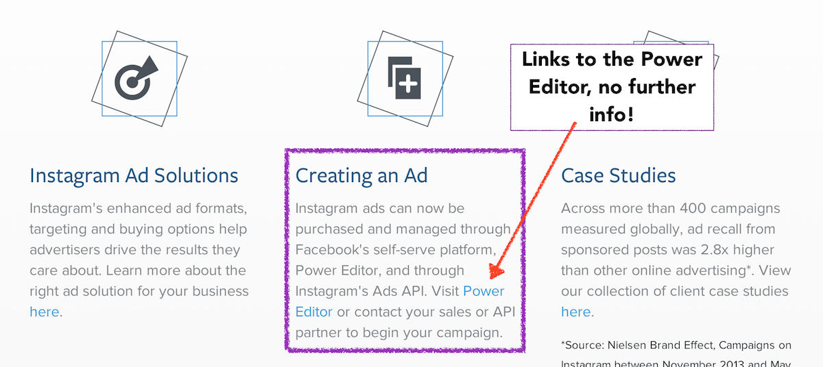 More Info Instagram Ads