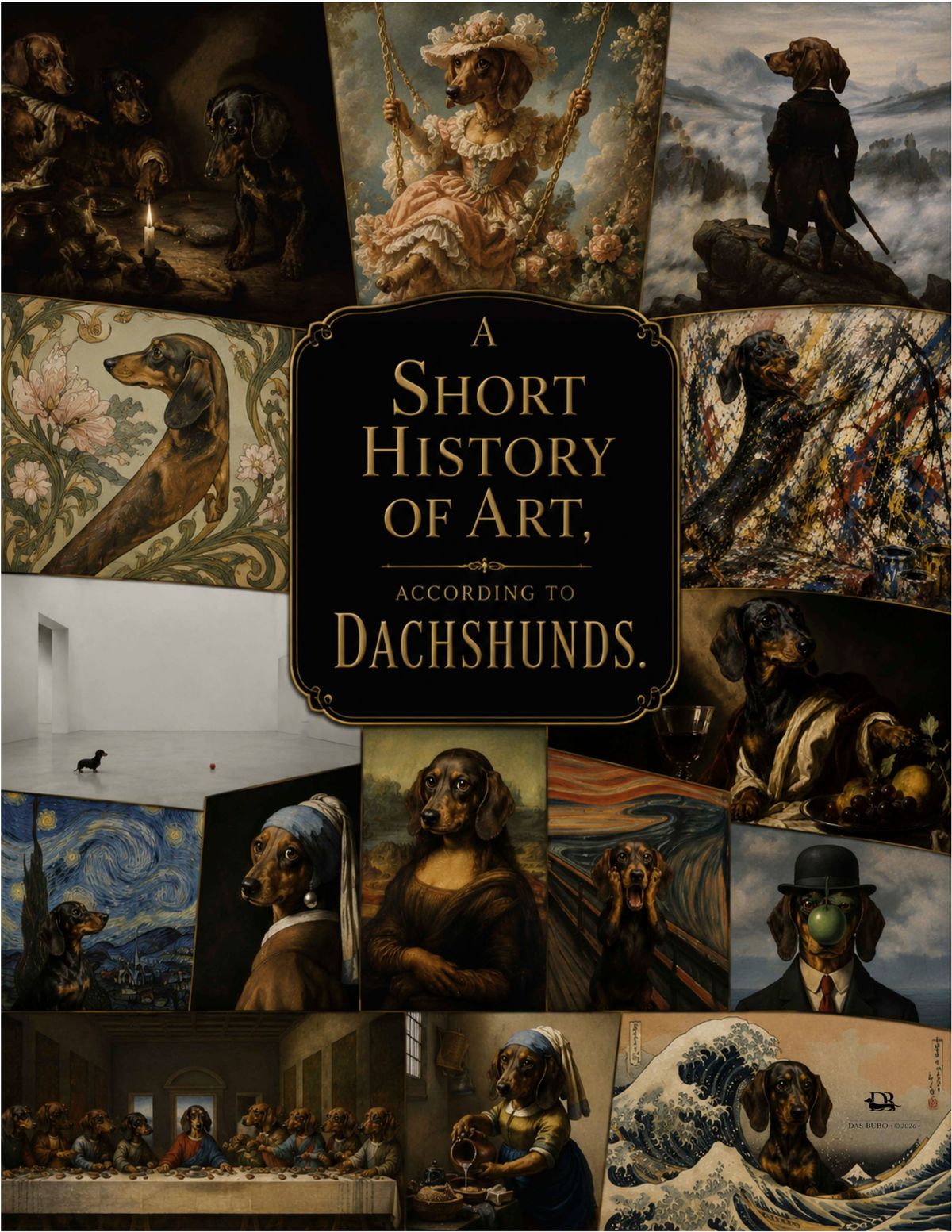 A Short History Of Art According  To Dachshunds
