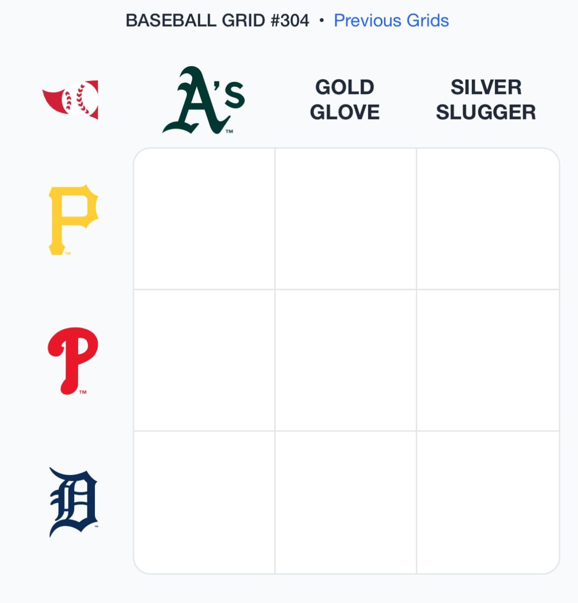 Immaculate Grid recap #304