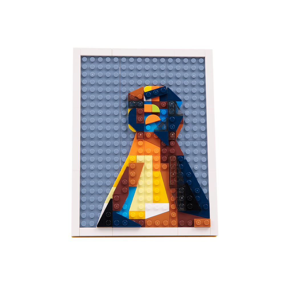 This is the alt of the image: brick painting art