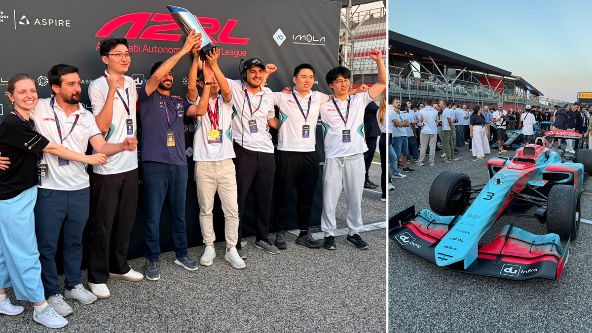 NTU joint team with UAE tech firm clinches gold at international autonomous racing event