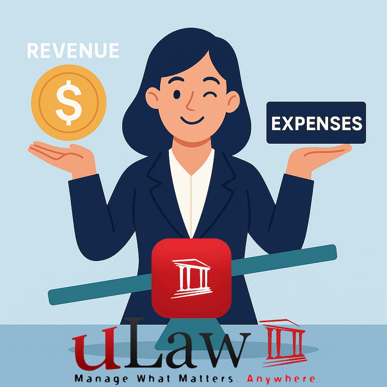How to Use the Revenue & Expense Overview in uLaw FinSight Dashboard