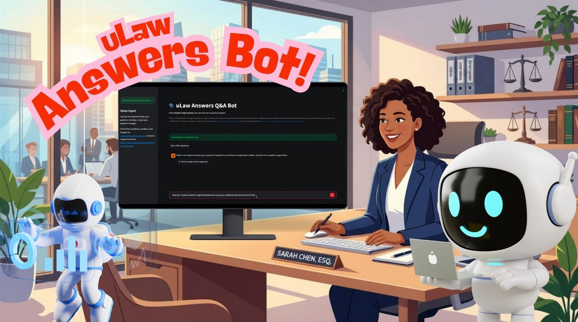 Meet the Future of Legal Efficiency: Introducing uLaw Answers Bot for Modern Lawyers