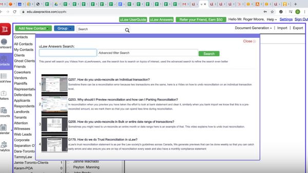 You have questions, uLaw has answers