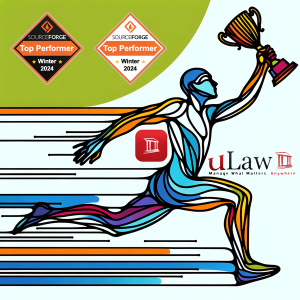 uLawPractice: A Journey to Excellence - Celebrating Our SourceForge Top Performer Award Winter 2024