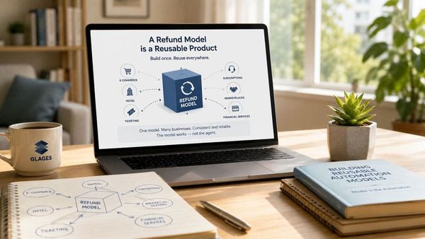 Glages: A Refund Model Is a Reusable Software Product