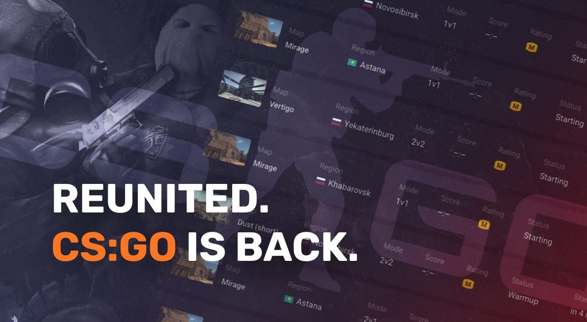 CS:GO is back: play the classic with your friends again!