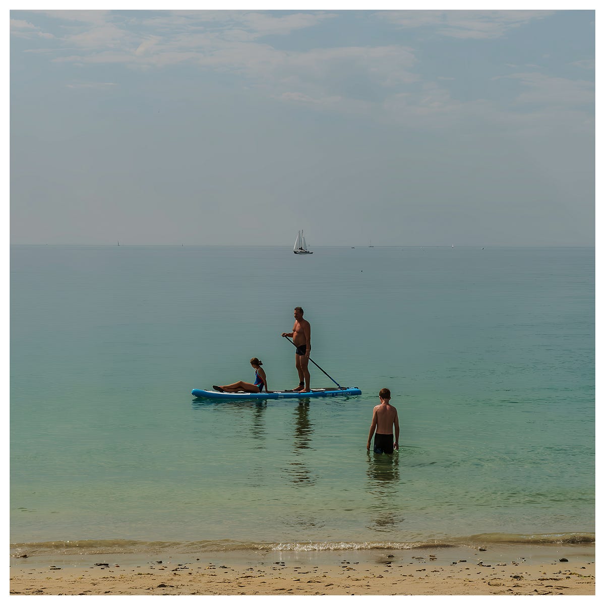 Plage de Tahiti, Bretagne, Finistère sud. Fujifilm X30