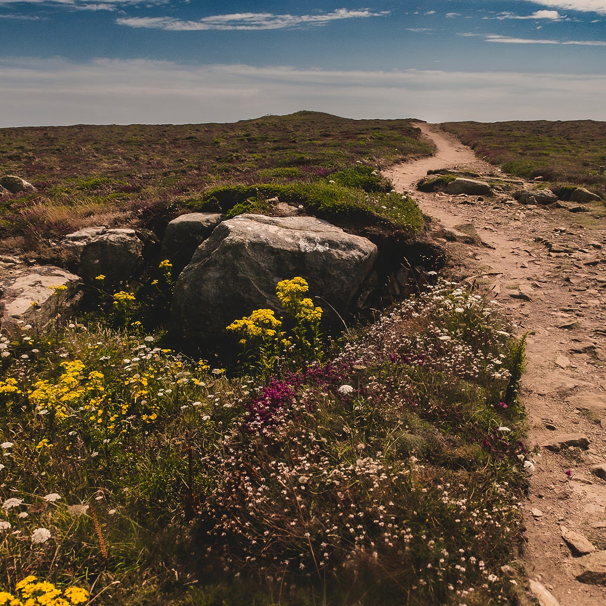 La Pointe du Van, Bretagne, Finistère. Photo Fujifilm X30. Blog "En Finistère" Tous droits Réservés ©