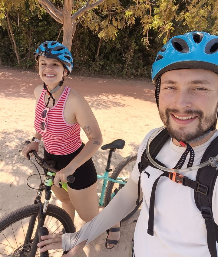 Cycling around the West Baray